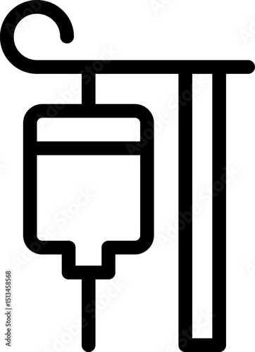 perfusion illustration on a white background       