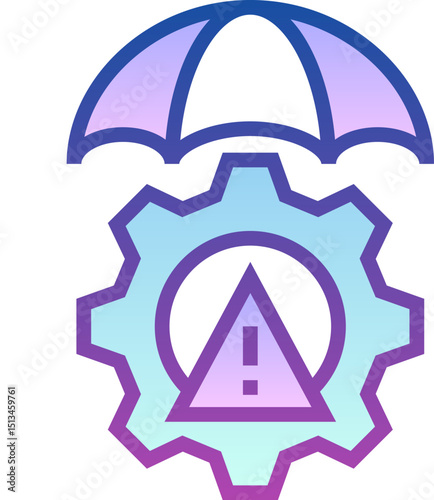 risk illustration on a white background   