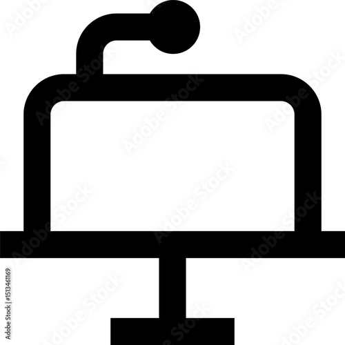 slide show app illustration on a white background    