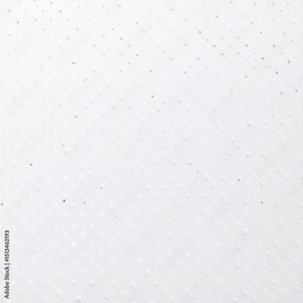 Fototapeta premium White dotted paper pattern background, paper texture close view