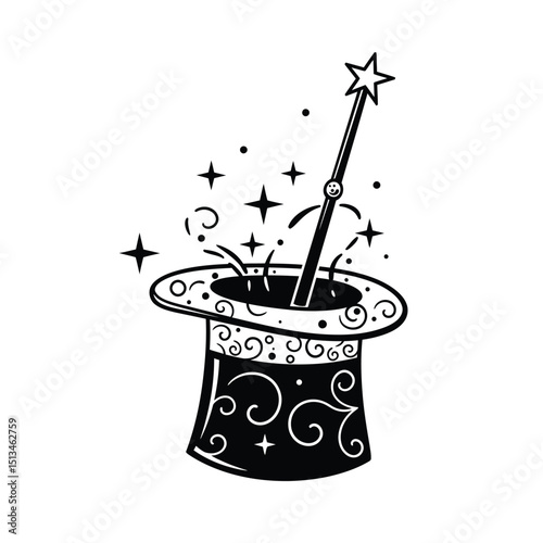 magic hat and drum