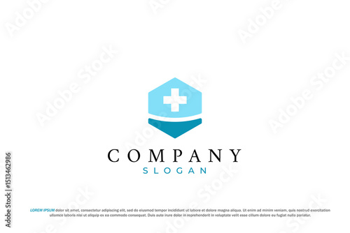Medical Healthcare Clinic Logo unique style