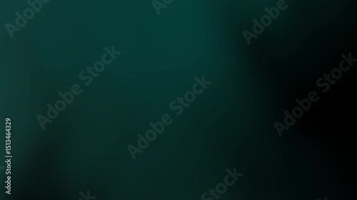 A smooth emerald-green abstract gradient background with soft, organic flowing shapes and subtle shadows, Abstract texture Gradient motion Background animation.
