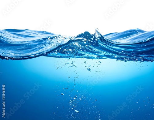 Rippling water surface