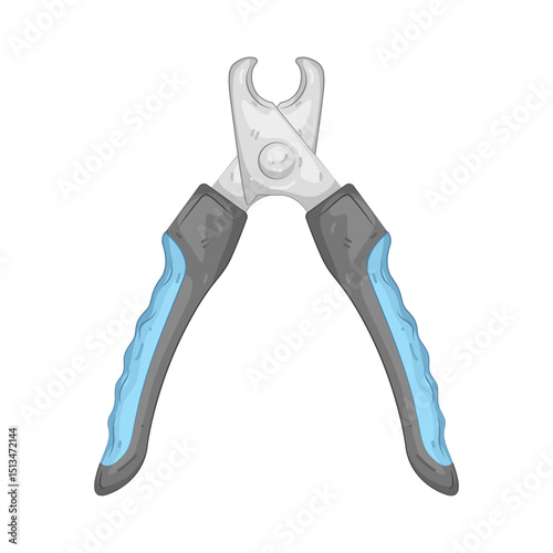 Illustration of Pet nail clipper  