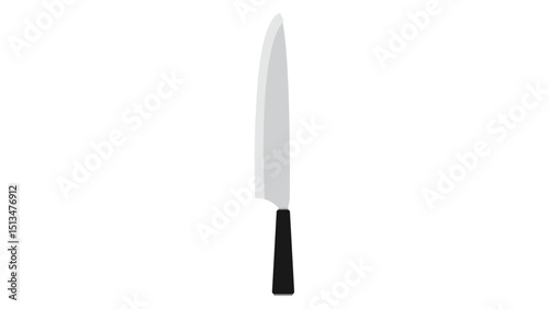 knife isolated on white background