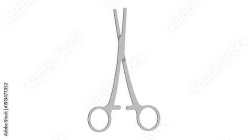 scissors isolated on white