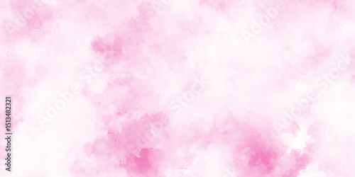 Latest colorful pink paper Background texture, pink abstract watercolor texture background for design and decoration, polished and empty smooth Watercolor background texture soft pink.