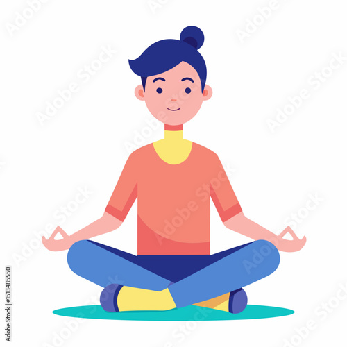 National Relaxation Day Vector Illustration