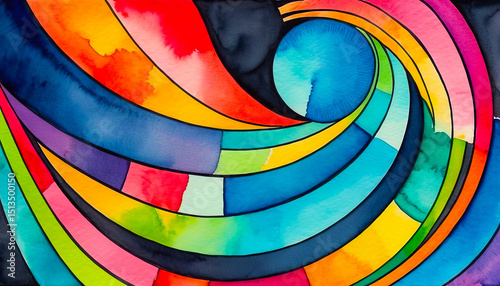 Abstract bright multicolor background, colorful pattern