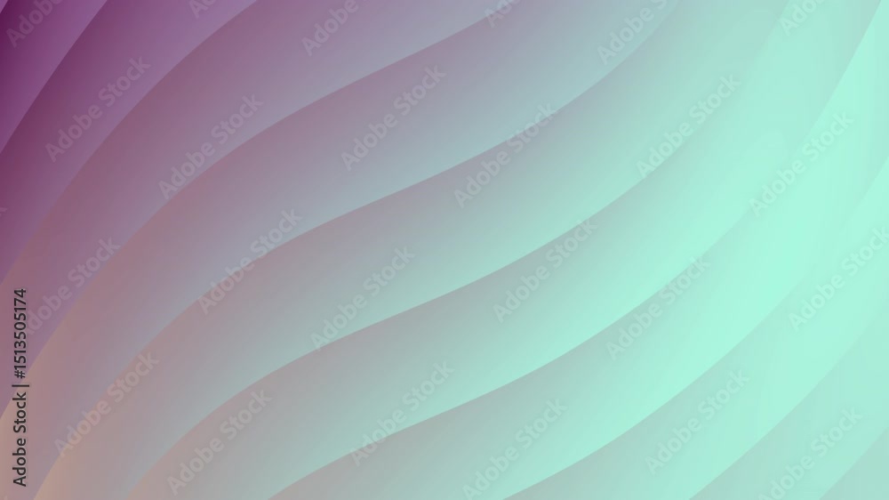 Abstract Flowing Wave: A digitally generated image of graceful, flowing wave with soft color gradient. evoking a sense of calm, movement, and artistic design.