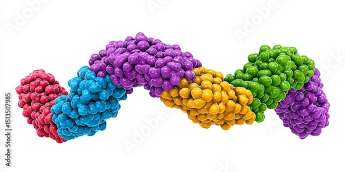 Wallpaper Mural A digital map of synthetic genome assembly across different organisms Torontodigital.ca