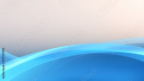 Abstract vector background with Thalorin Warm Gray and Icy Blue, halftone transition