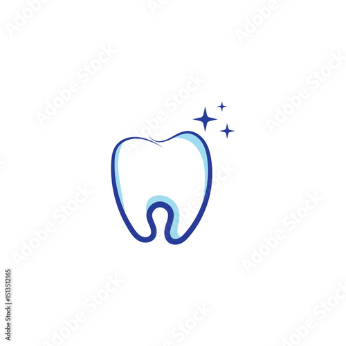 Dental logo Template vector illustration