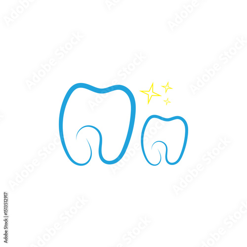 Dental logo Template vector illustration