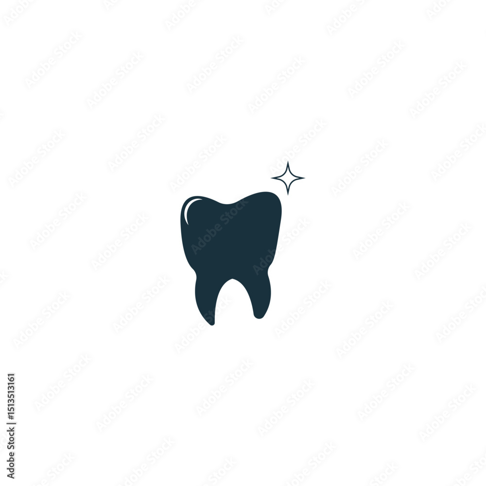Obraz premium Dental logo Template vector illustration
