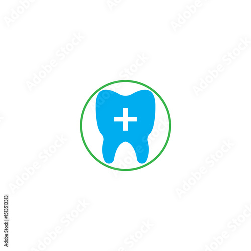 Dental logo Template vector illustration