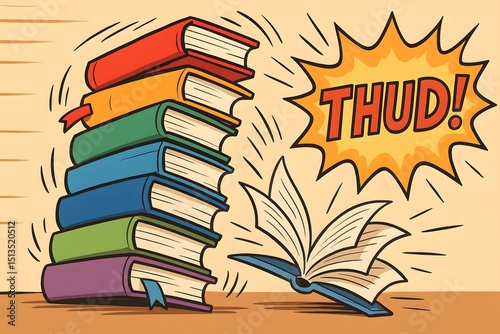 Book Stack THUD! Fall