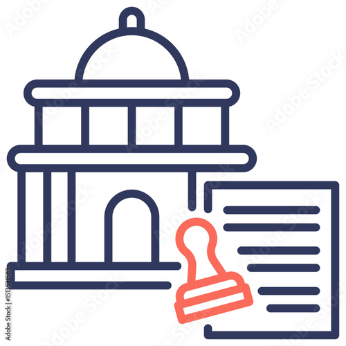 Legitimacy Dual Tone Icon