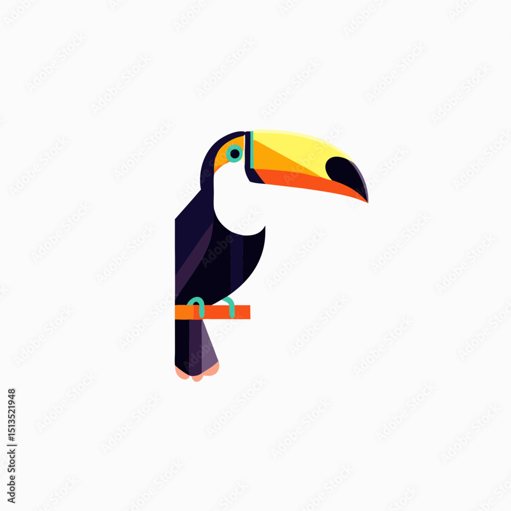 Naklejka premium animal image set vector 