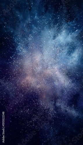 Cosmic Stars and Nebula in Deep Space