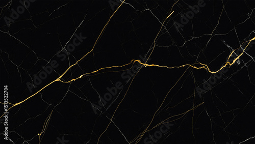 black marble background. Gold and white patterned natural of dark gray marble texture. black marbel texture background