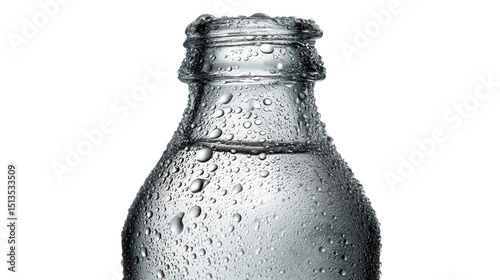 Wallpaper Mural Glass water bottle with condensation isolated on transparent background, PNG Torontodigital.ca