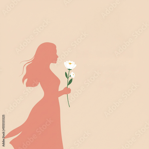 silhouette of a bride