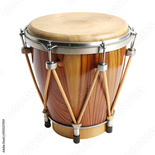 Brazilian Surdo Drum: Percussion Instrument Detail photo