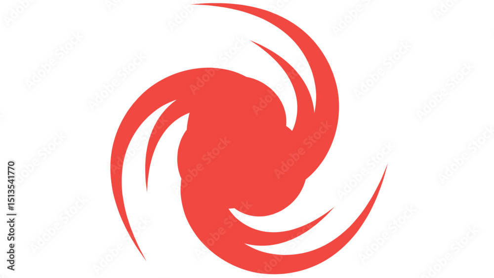 Fototapeta premium abstract red and white background