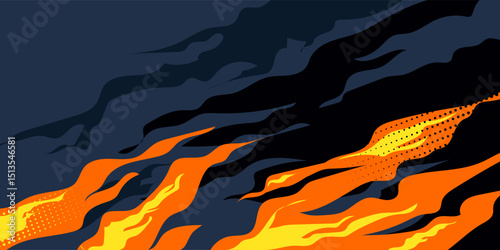 Sporty Racing Car wrap livery design. vinyl sticker design in vector file