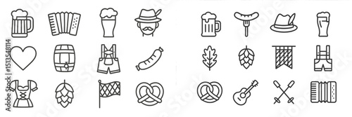 Celebration of traditional foods and drinks featuring beer, music, and Bavarian culture at a local festival