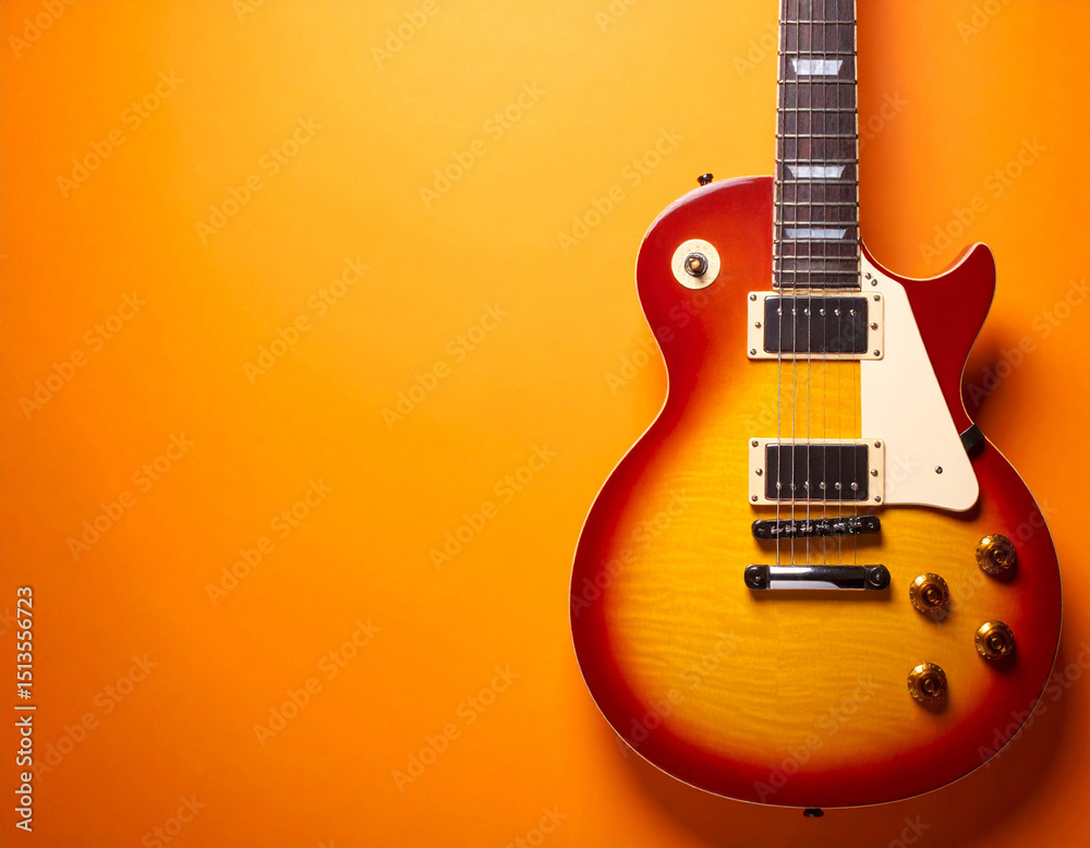 Obraz premium Electric guitar, Custom AI Model