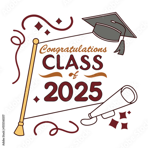 Class of 2025 Graduation Banner.eps