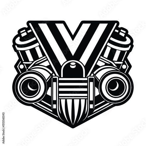 Twin Turbo Inline 4 Engine Design