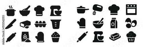 Various kitchen tools and ingredients create a vibrant culinary atmosphere in a home cooking setting