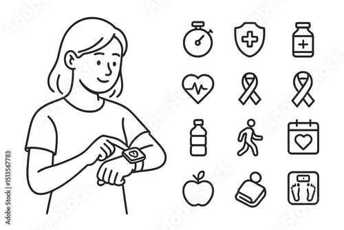 Health tracking and wellness management through wearable technology and lifestyle choices