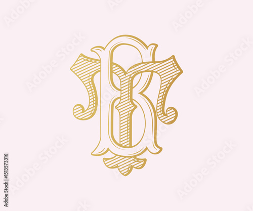 BT, TB, logo BT ,Letter BT,  Monogram BT, Wedding Monogram, Wedding Logo, Logo Design , Monogram Vintage