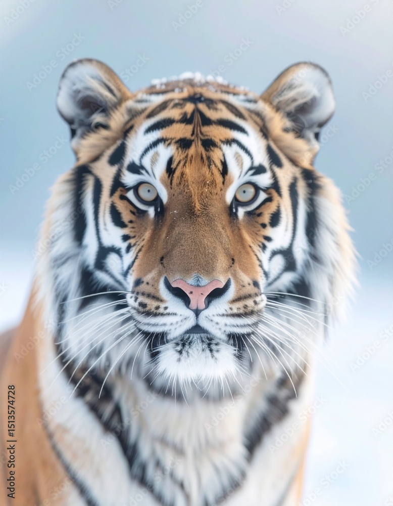 Obraz premium detailed close up image of a tiger