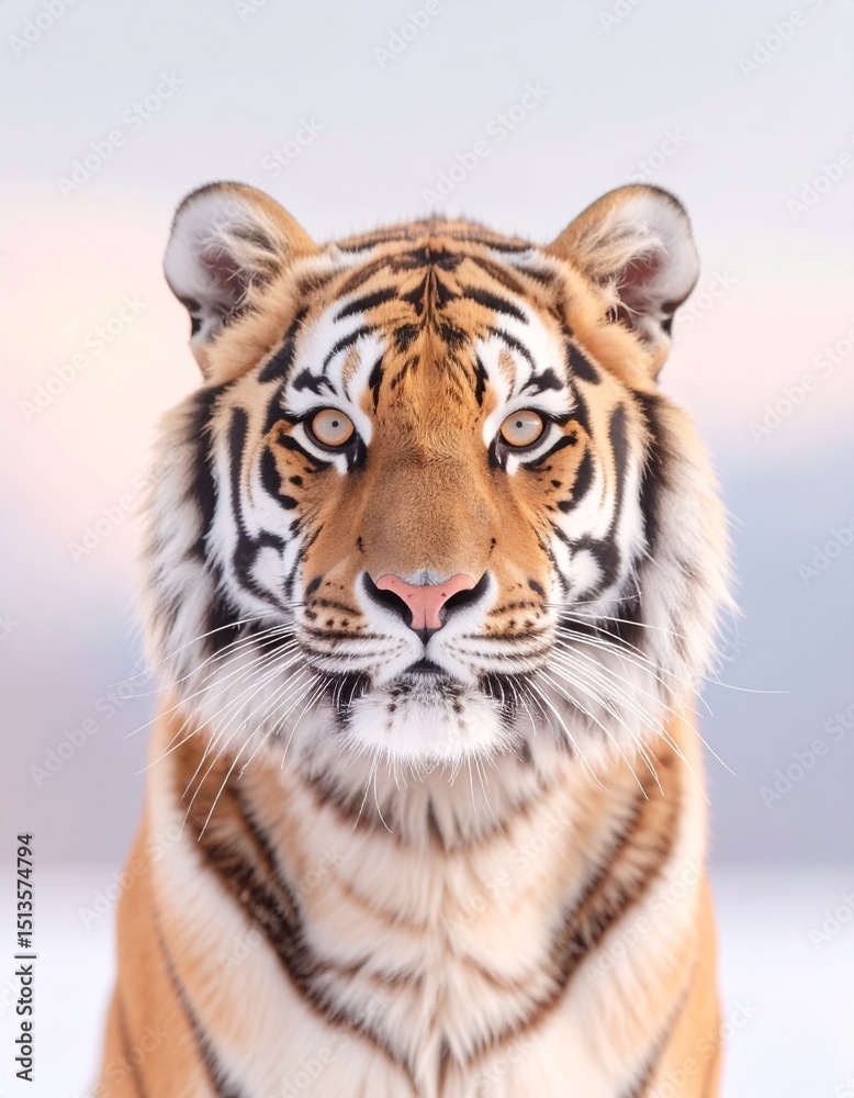 Fototapeta premium detailed close up image of a tiger