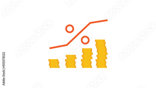 Percentage Interest Growth Icon