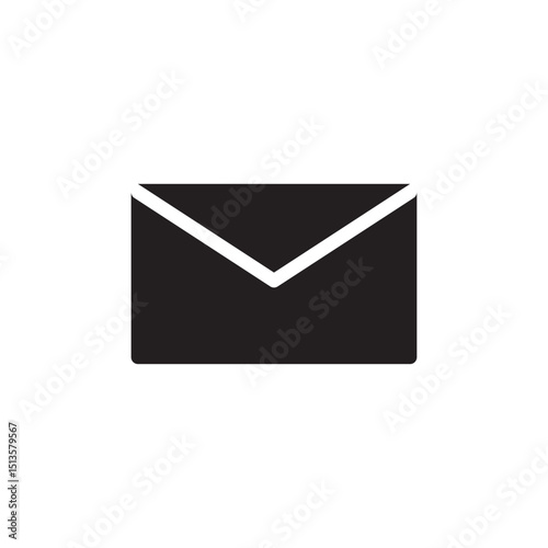 Editable mail icon vector design illustrator