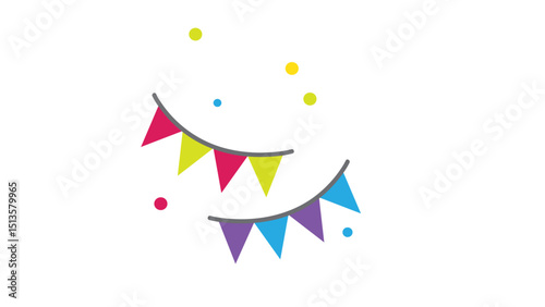Party Bunting Icon
