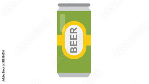 Green Beer Can Icon