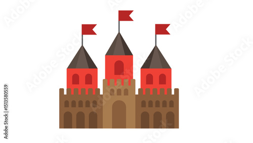 Medieval Castle Icon