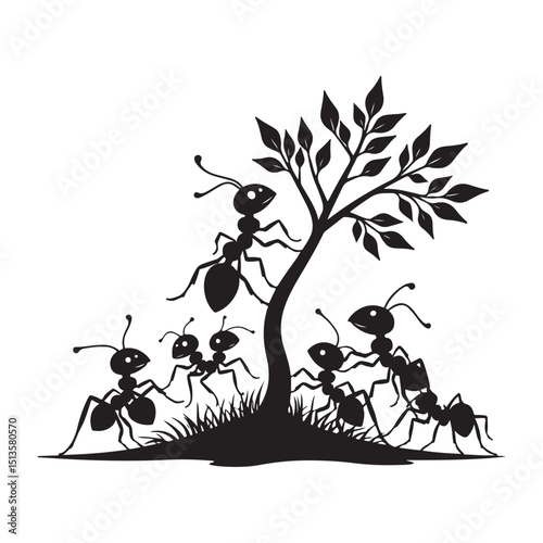 Busy honey bees buzz tirelessly, pollinating flowers and producing golden honey