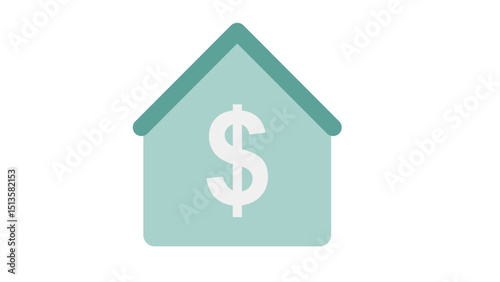 House Price Dollar Icon