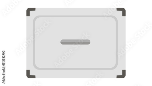 White Chest of Drawers Icon