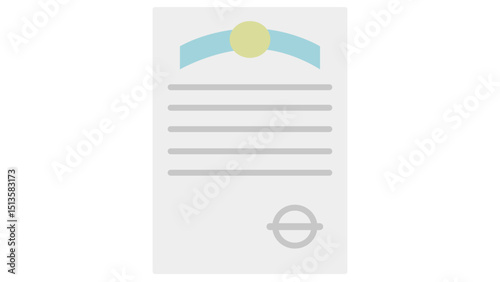 Certificate Diploma Icon