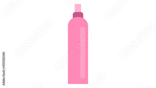 Pink Plastic Bottle